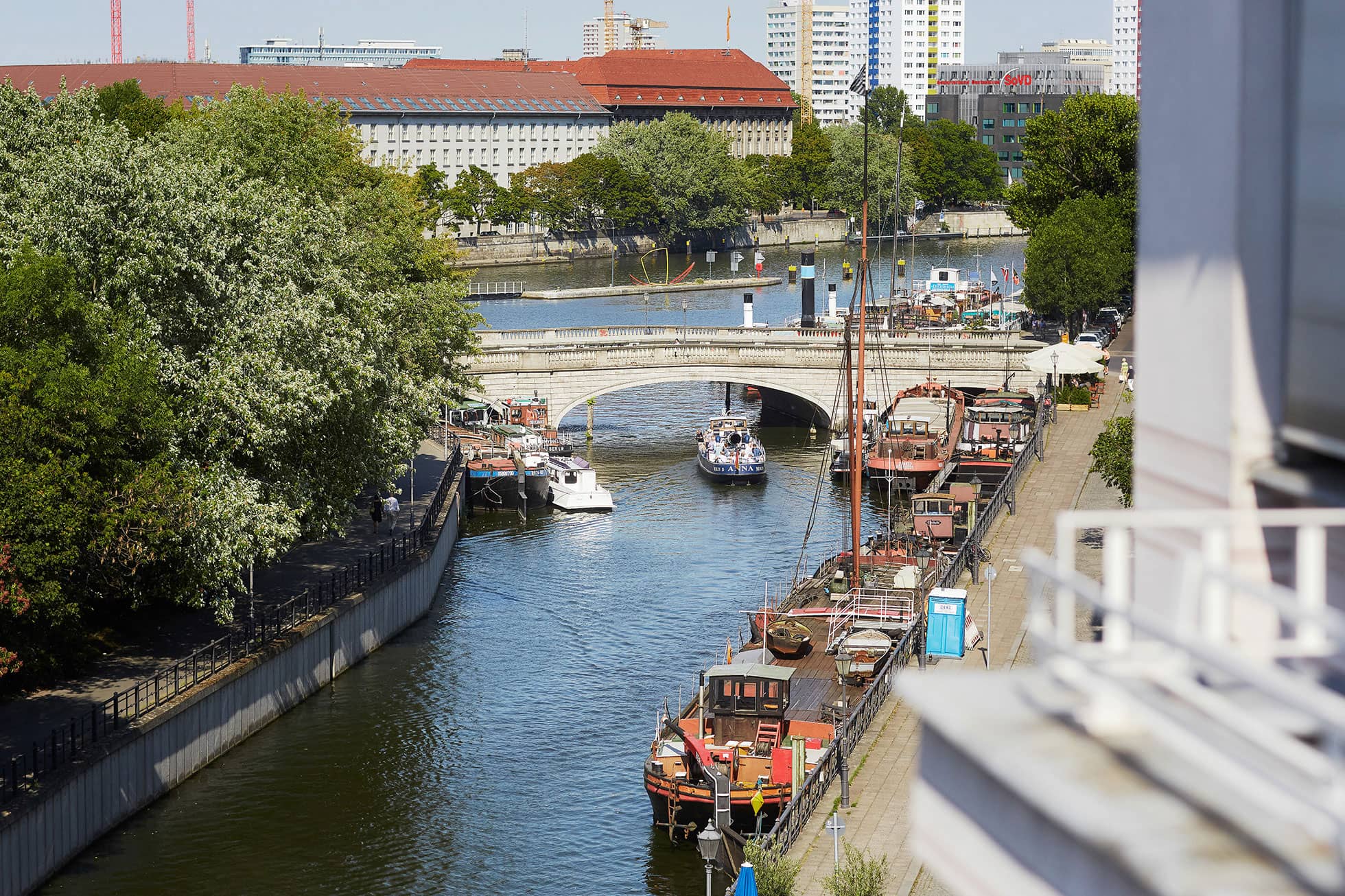 Living Hotel Berlin Mitte Spree Umgebung des Living Hotels Berlin Mitte