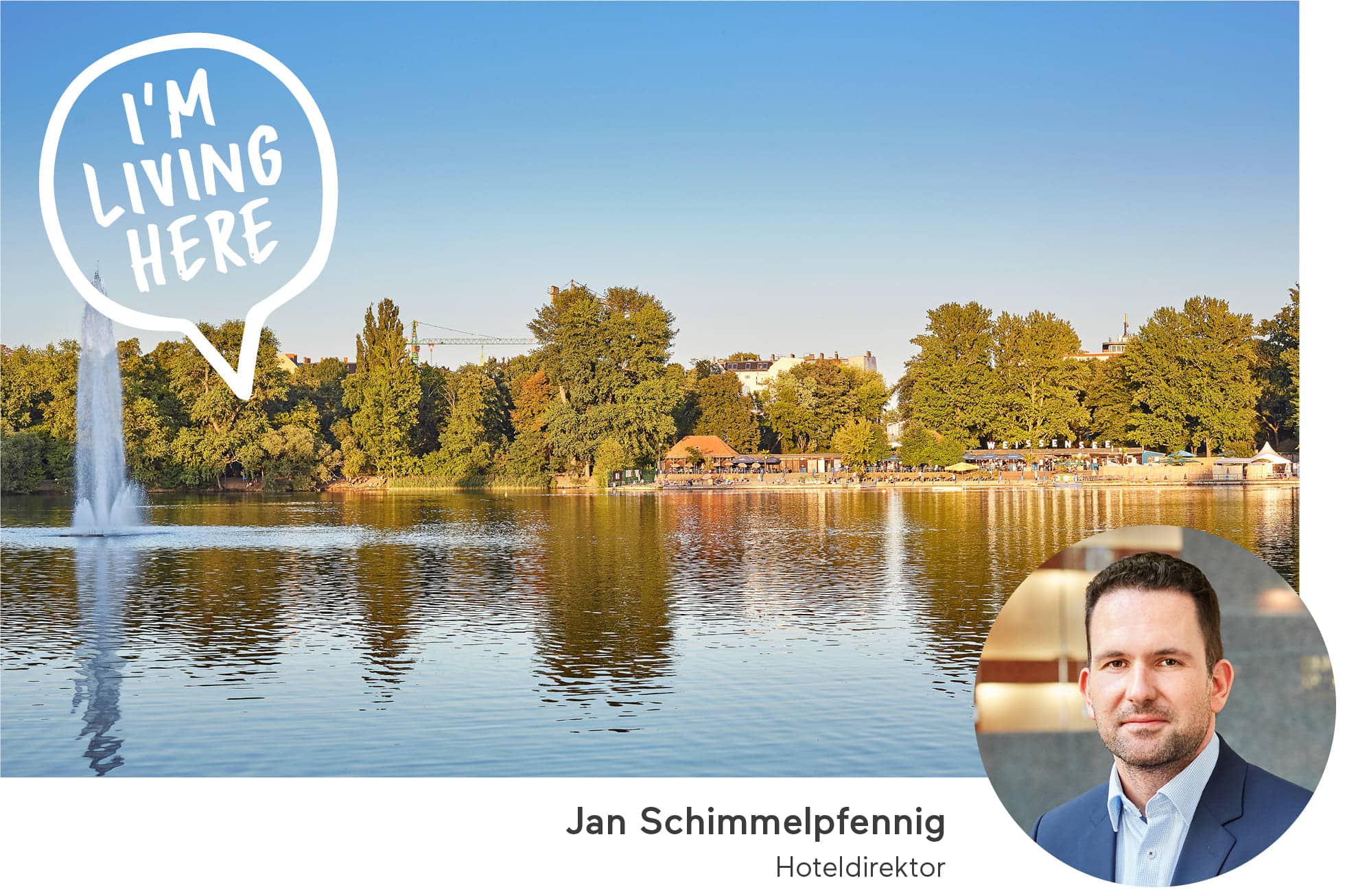 Living Hotel Weissensee See mit Bild des Direktors Umwelt des Hotels mit Foto des Hoteldirektors