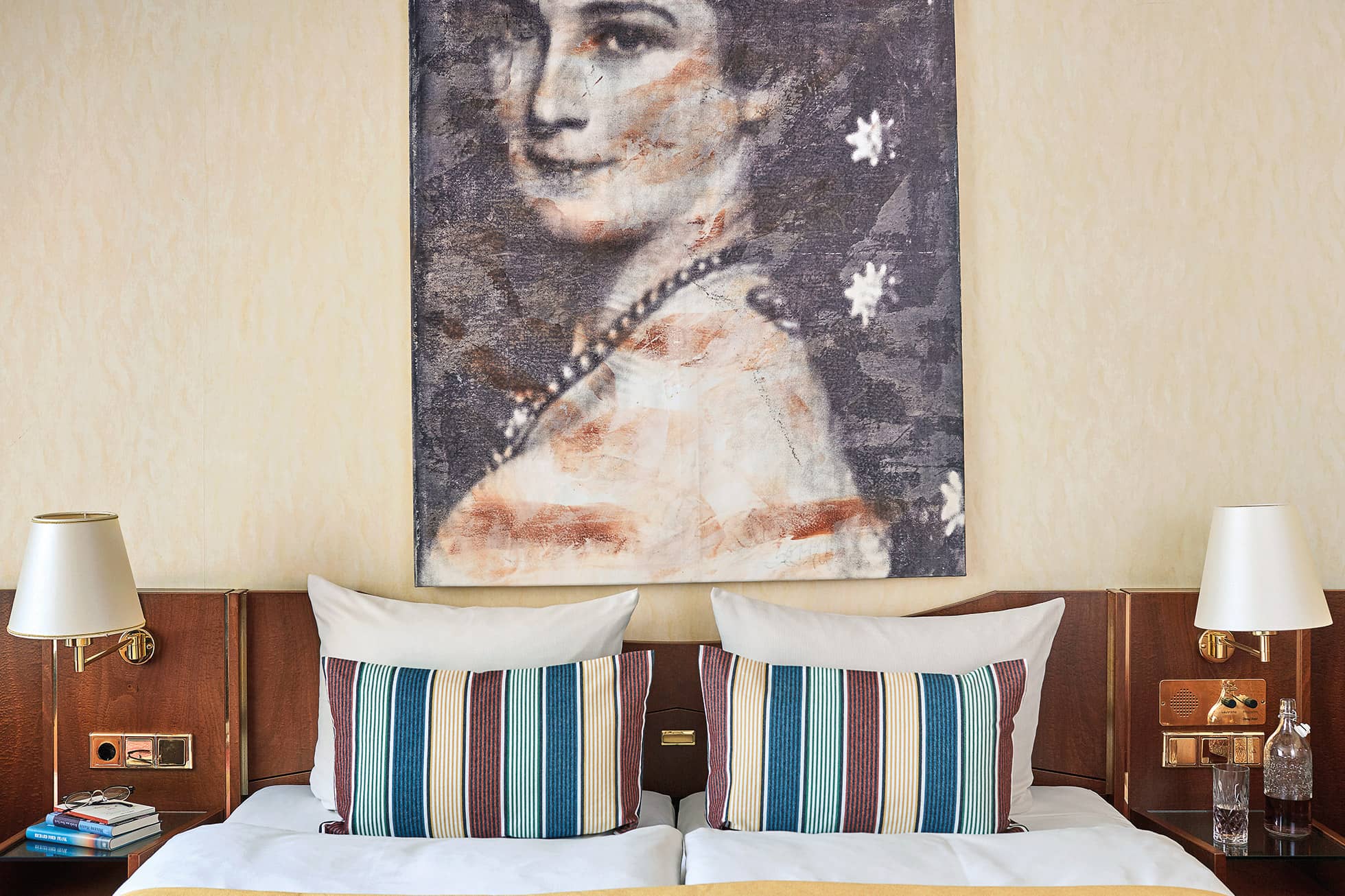 Living Hotel Prinzessin Elisabeth Doppel Bett Doppelbett mit Aparthotel in München
