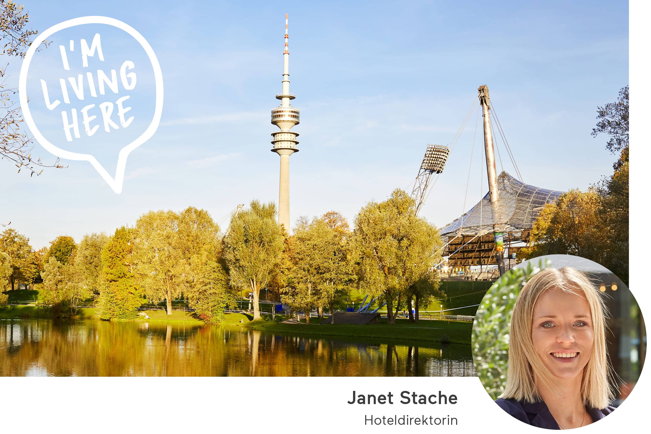 Living Hotel am Olympiapark Direktorin Hoteldirektorin und Olympiapark