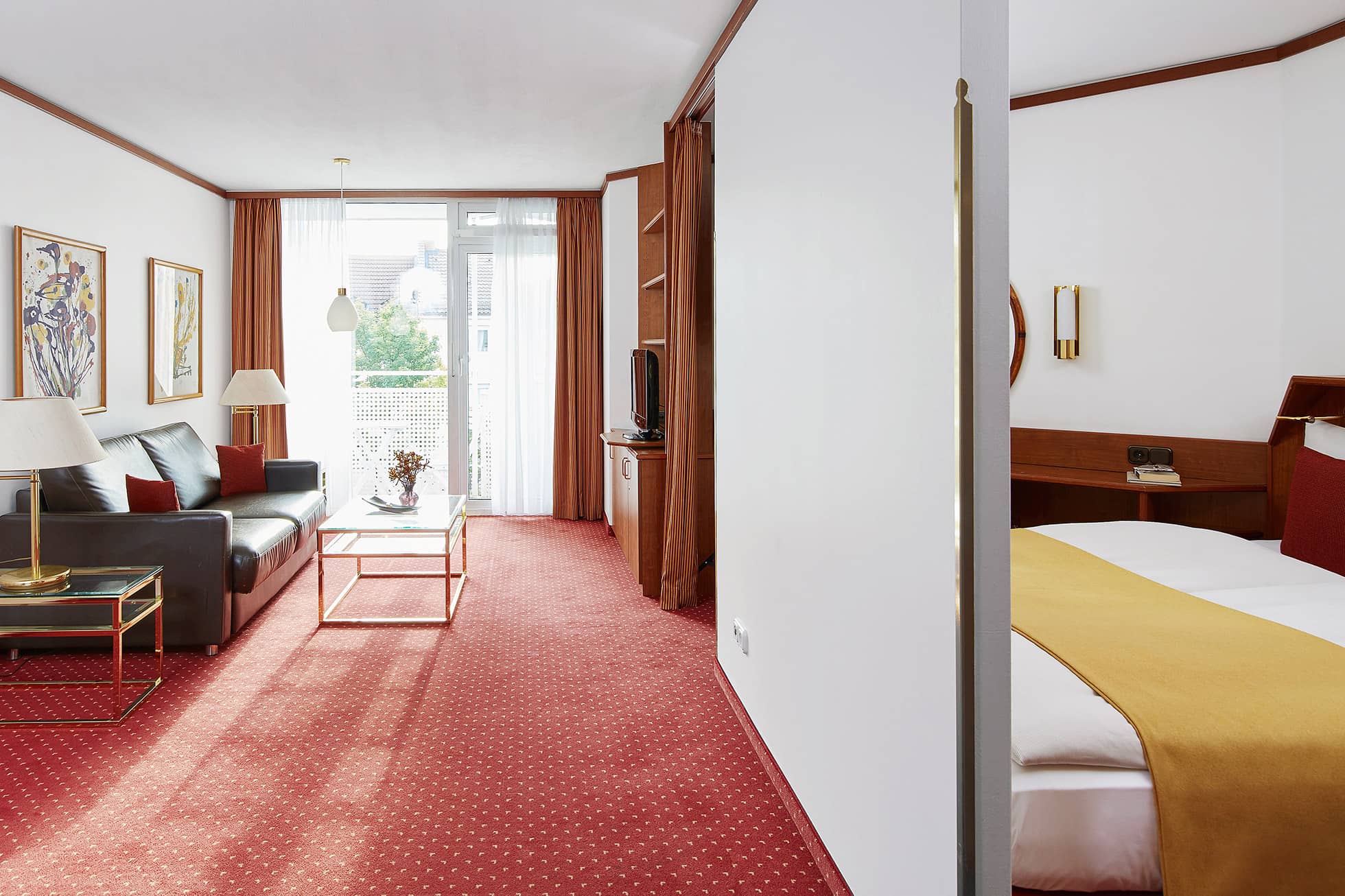 Living Hotel Nürnberg Superior Apartment Zimmer im Aparthotel