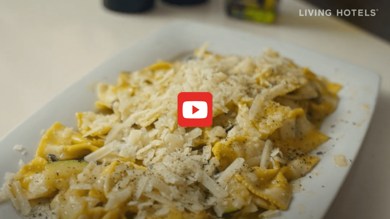 Nudeln mit Zucchini & Trüffelöl